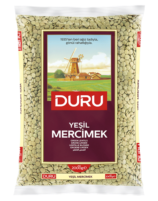 Lentilles Vertes Duru 2 kg – Qualité Supérieure – Image 1