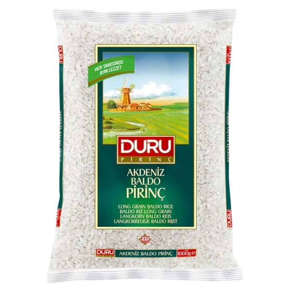 Riz Baldo Duru 1 kg – Spécial Pilaf Méditerranéen – Image 1