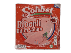 Salam de Dinde aux Poivrons Sohbet – Tranché – Halal – 150g