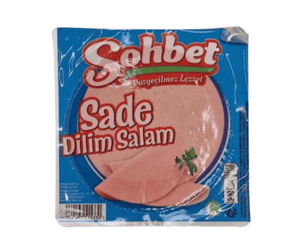 Salam de Dinde Tranché Sohbet – Goût Nature – Halal – 150g – Image 1